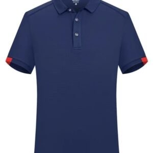Custom Polo Dark Blue T- Shirt