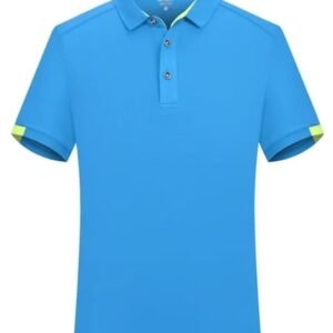 Custom Polo Sky Blue T- Shirt