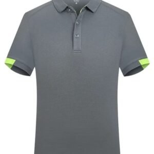 Custom Polo Grey T- Shirt