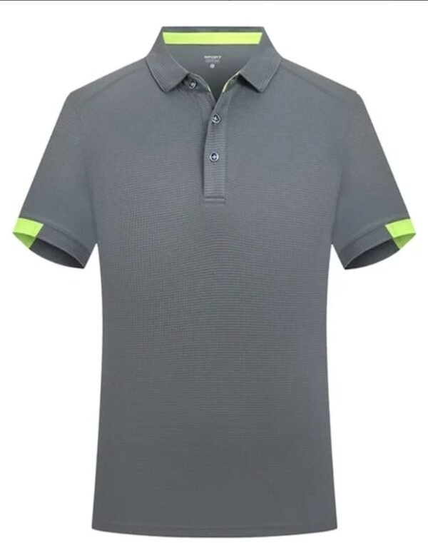Custom Polo Grey T- Shirt