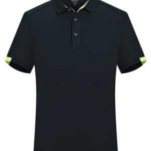 Custom Polo Black T- Shirt