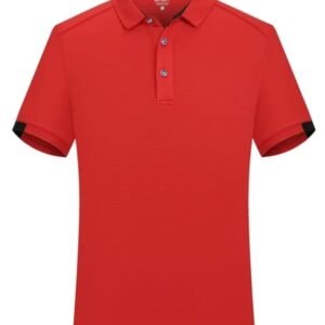 Custom Polo Red T- Shirt