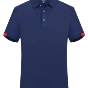 Custom Polo Dark Blue T- Shirt