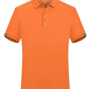 Custom Polo Dark Orange T- Shirt